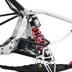 snowmobile suspension zbros a arms kiss couplers cr racing tunnels running boards