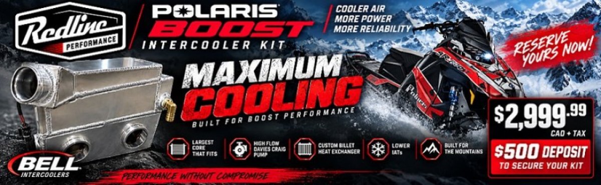 Polaris Boost Intercooler Kit