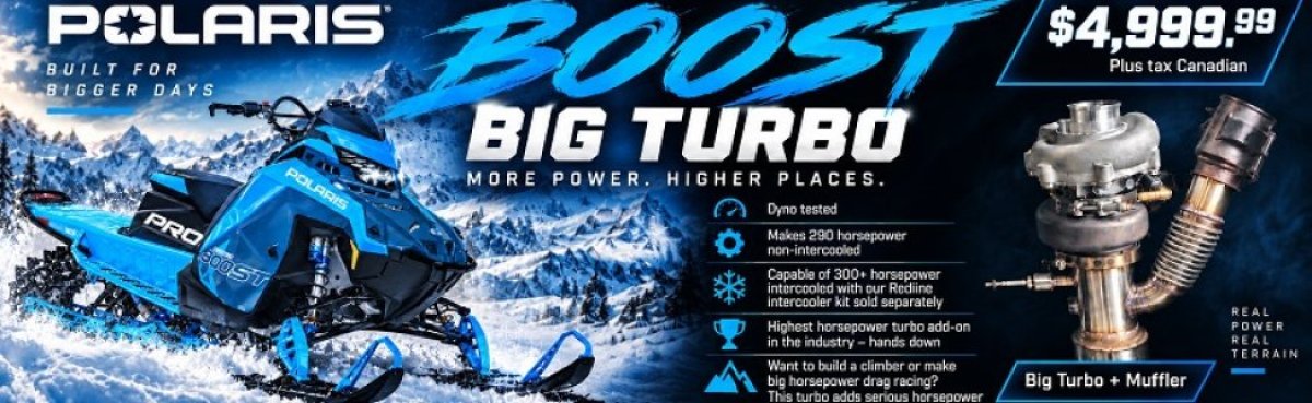 Polaris Boost Big Turbo