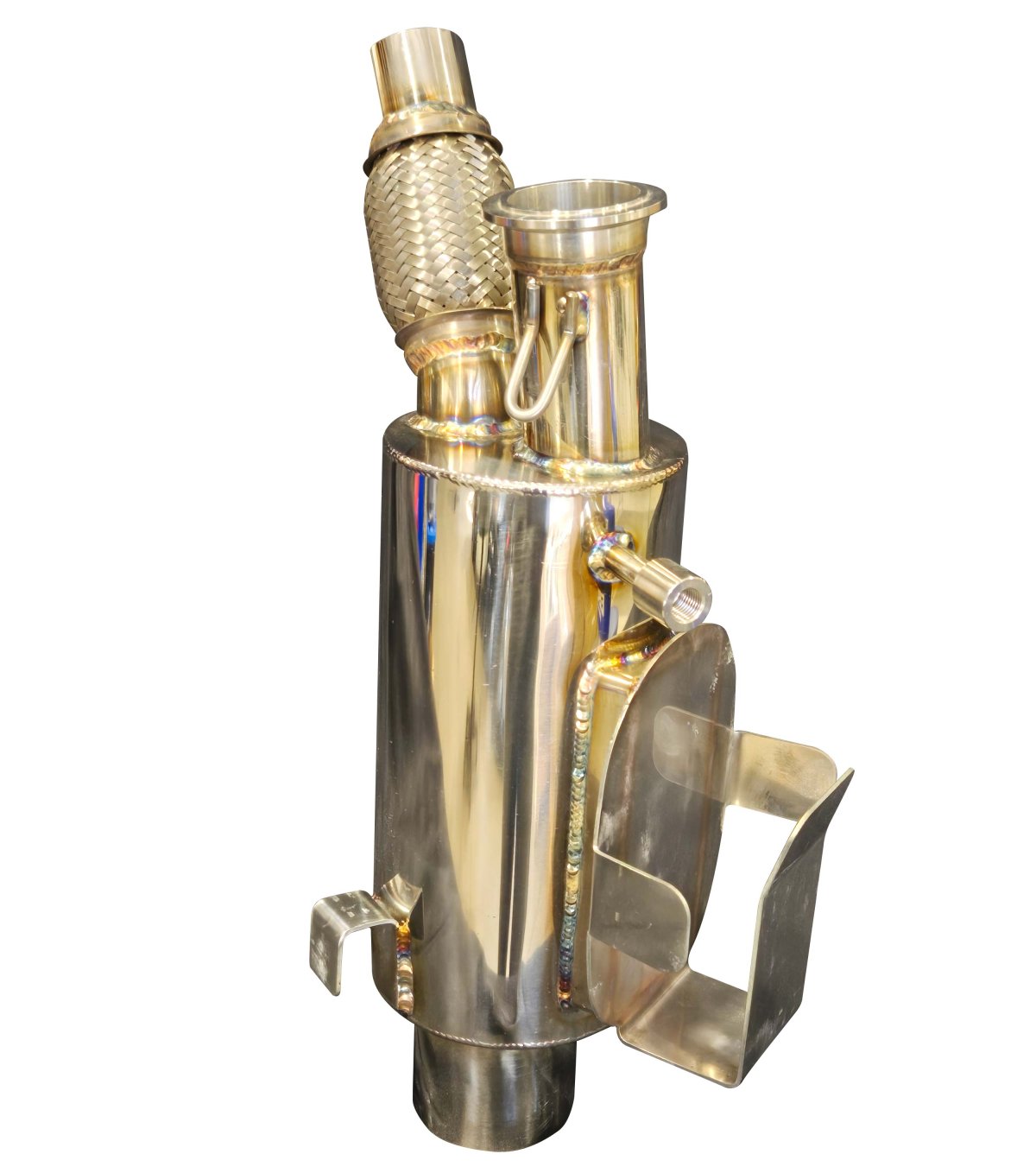 Polaris Patriot Boost Cooker SS Snowmobile Muffler Upgrade